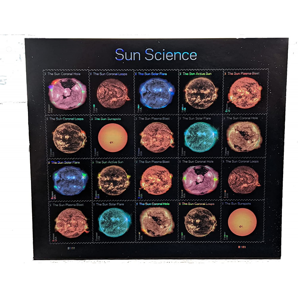 2021 Sun Science Forever Postage Stamps