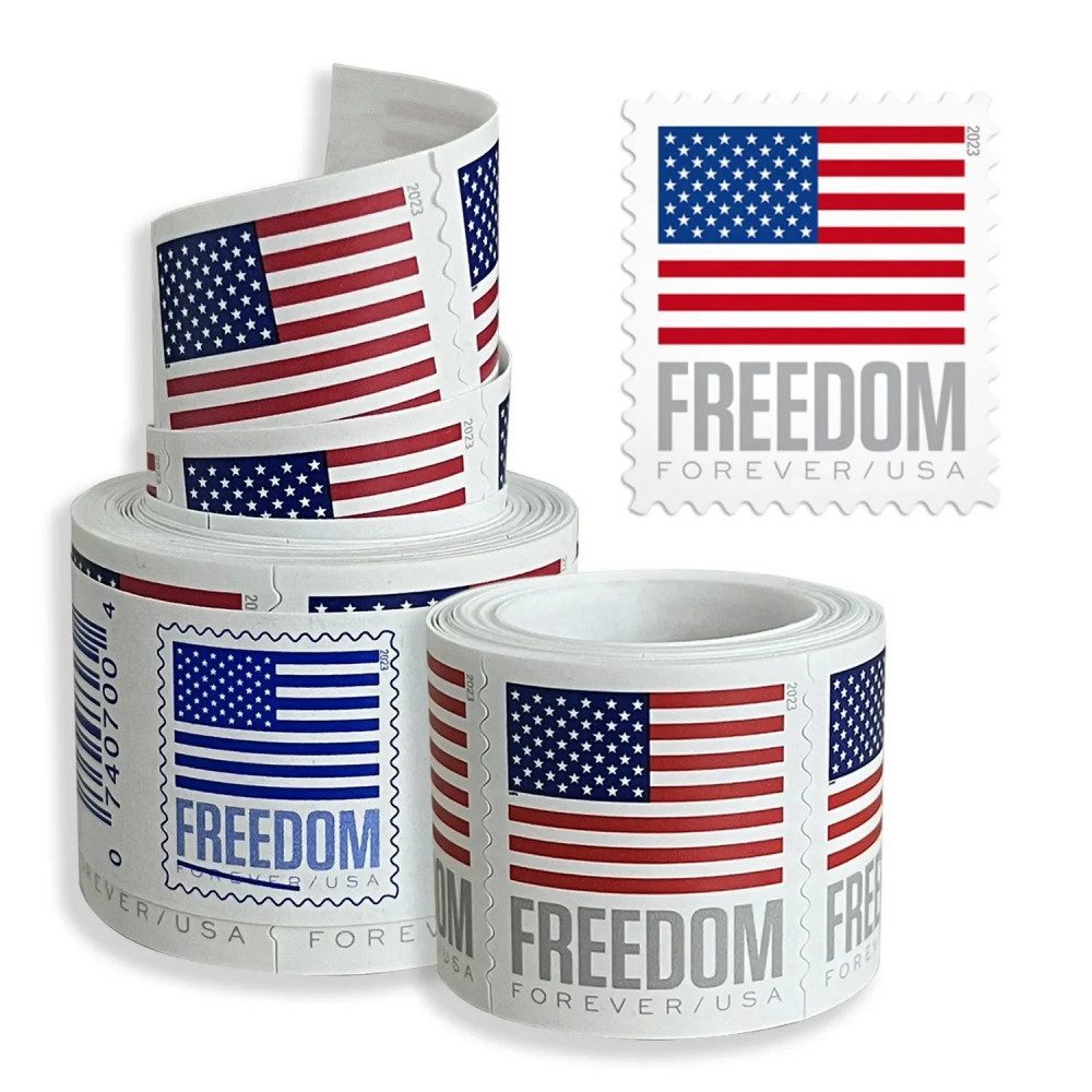 2023 US Flags Freedom Booklets Rolls