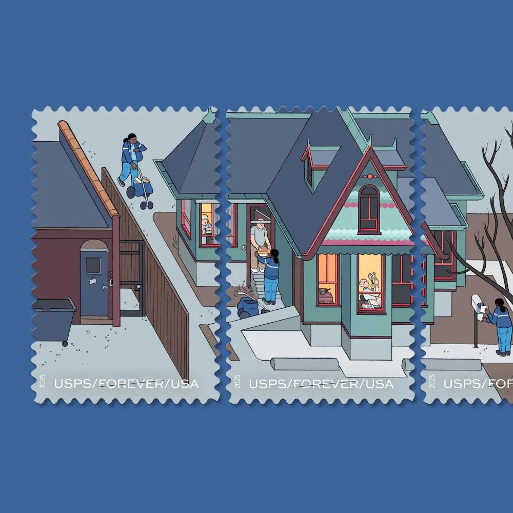 2025 Years of Delivering Stamps, Sheet of 20