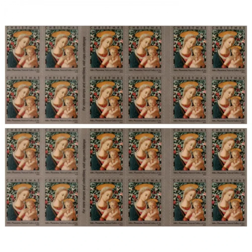 (2016) USPS Florentine Madonna and Child Forever Stamps