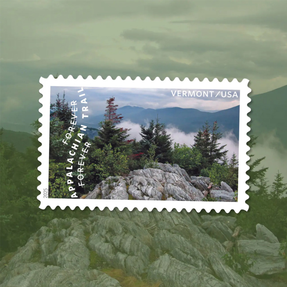 2025 The Appalachian Trail Forever Stamps, Sheet of 15 |Multiple Stamp Designs